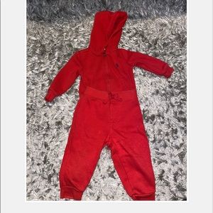 Baby polo sweatsuit